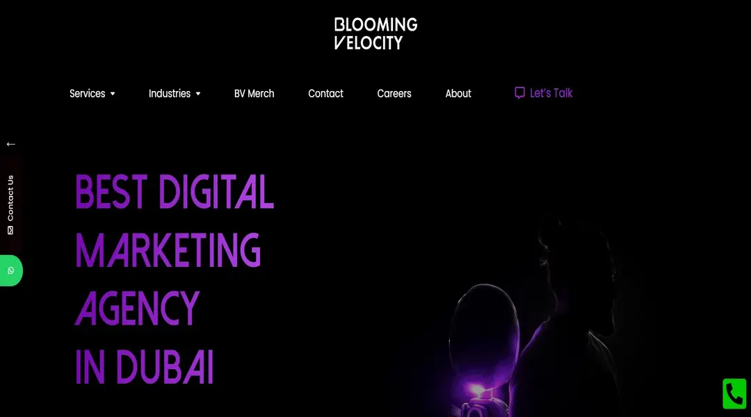 Blooming Velocity