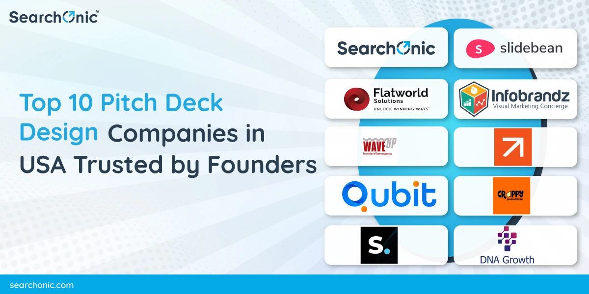 Top 10 Pitch Deck Design Companies in USA Trusted by Founders