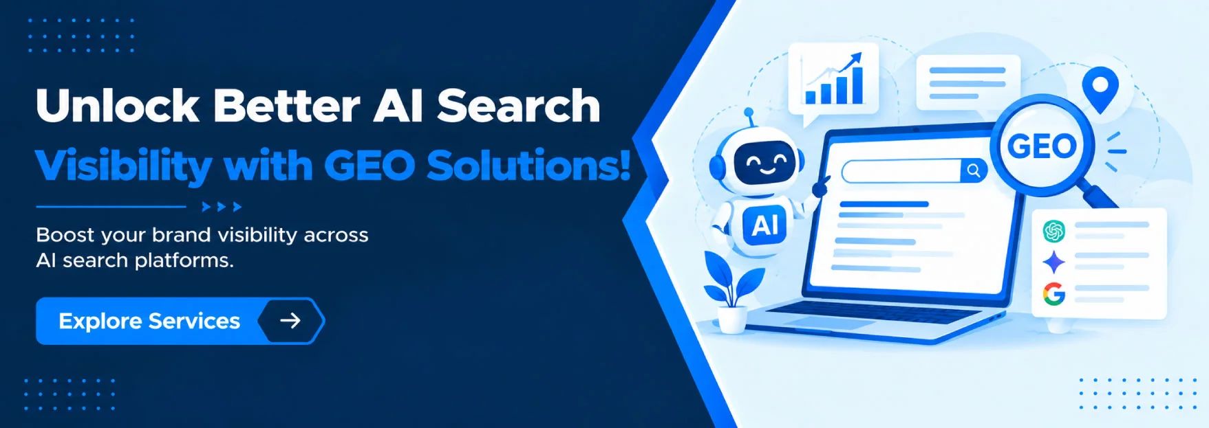 Unlock Better AI Search Visibility with GEO Solutions!