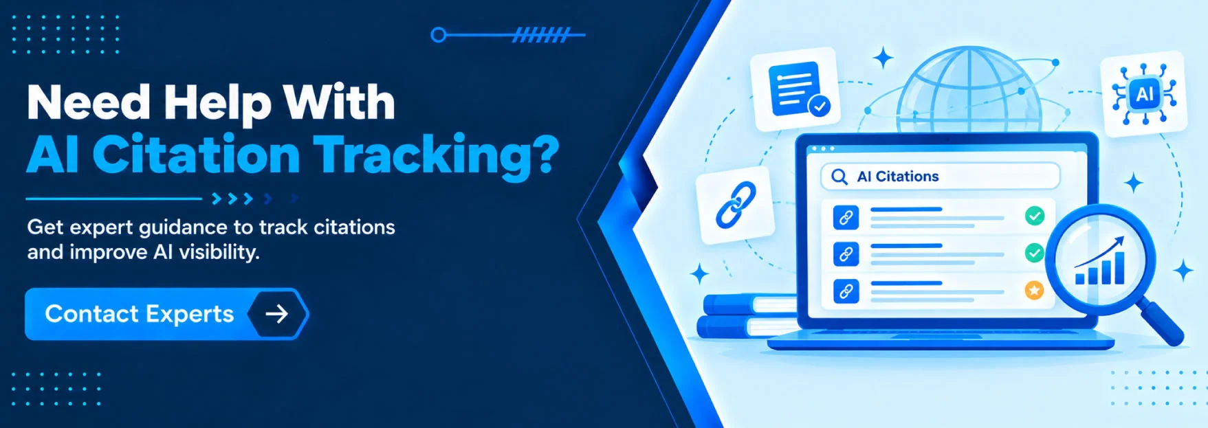 Need Help With AI Citation Tracking? Talk to Our Experts 